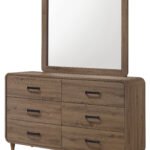 NYOMI DRESSER - LIGHT BROWN
