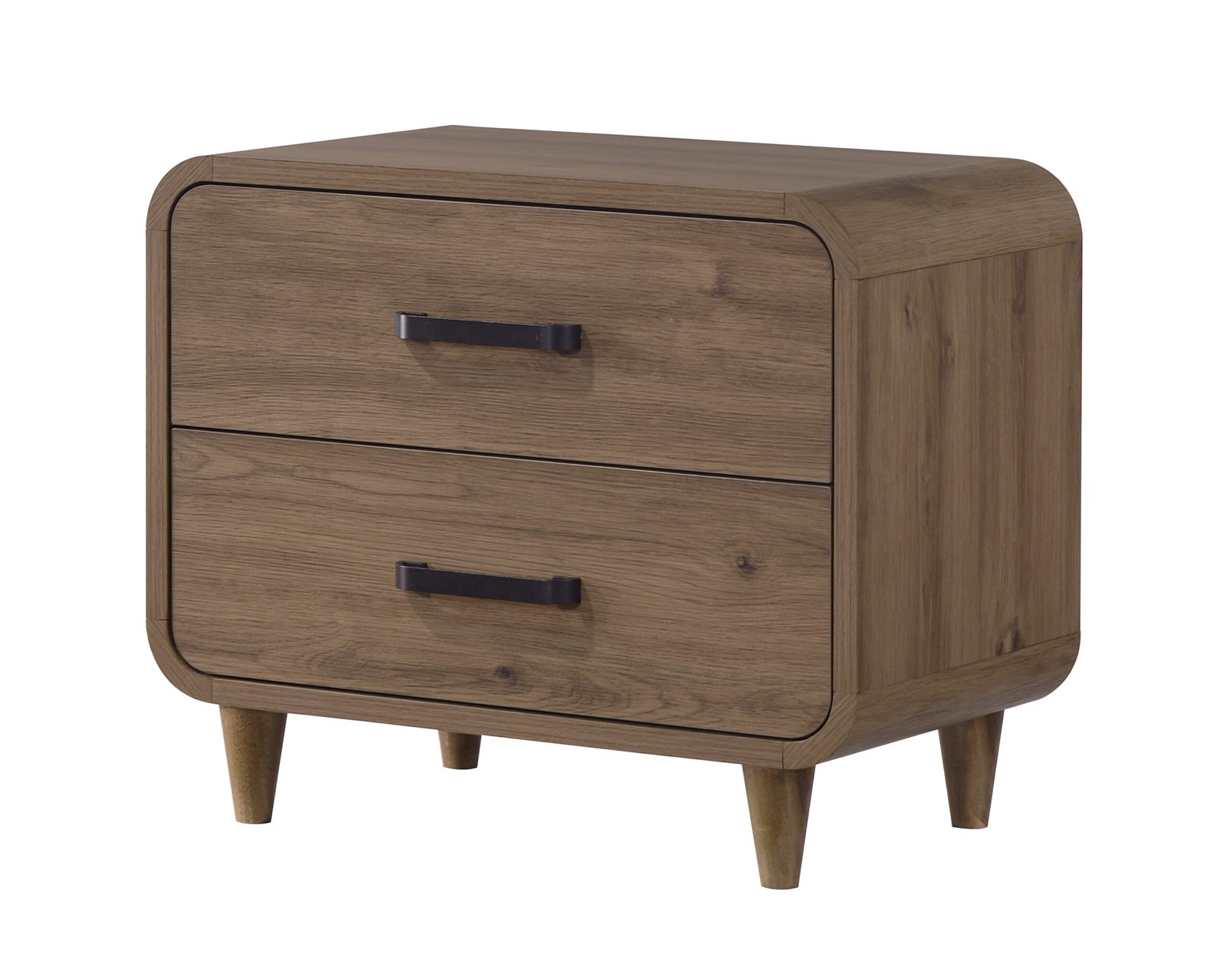 NYOMI NIGHT STAND - LIGHT BROWN - Image 3