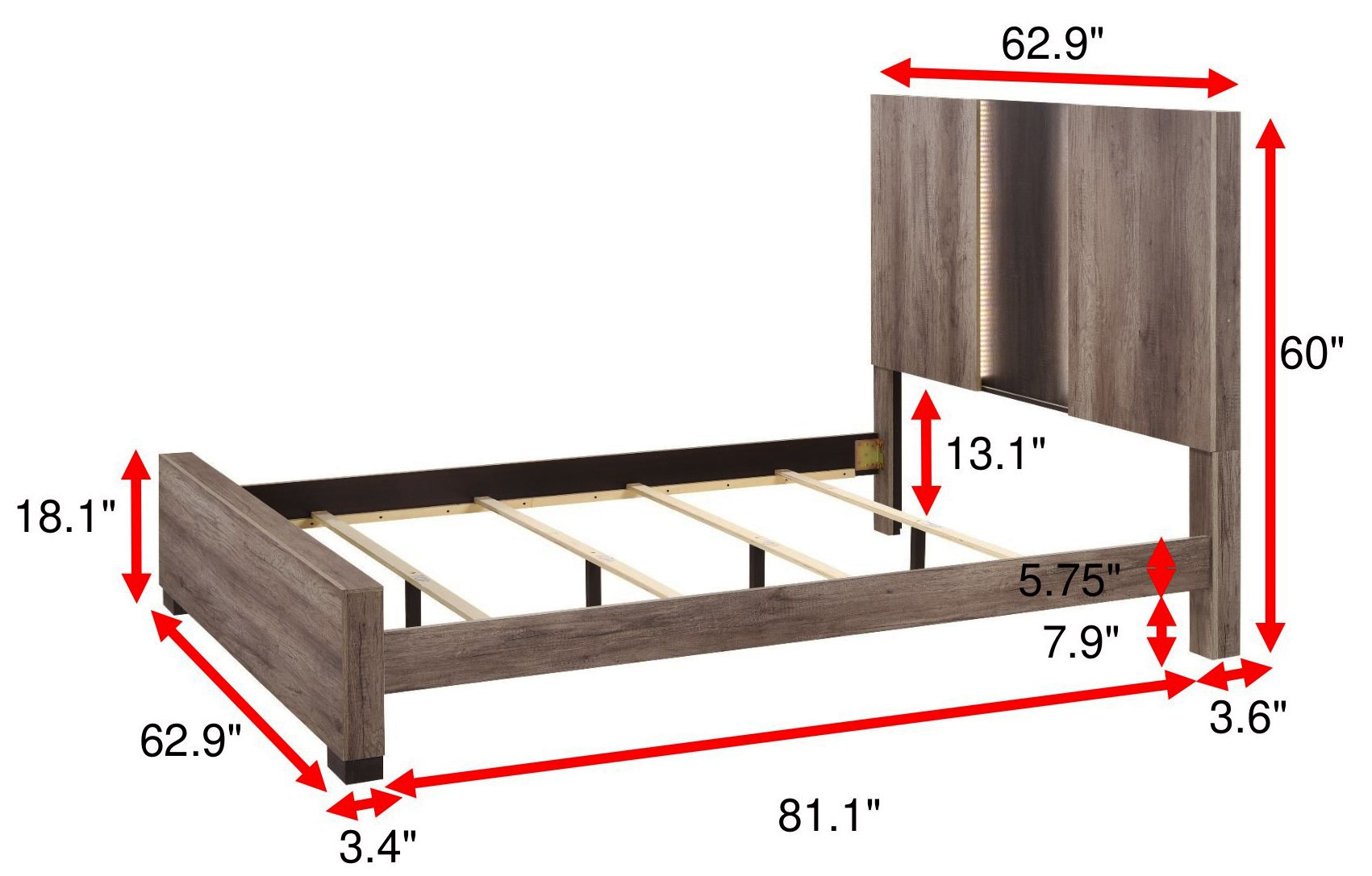 RANGLEY PANEL BED - Image 3