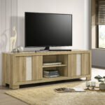RANGLEY TV STAND - DRIFTWOOD