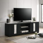 RANGLEY TV STAND-BLACK