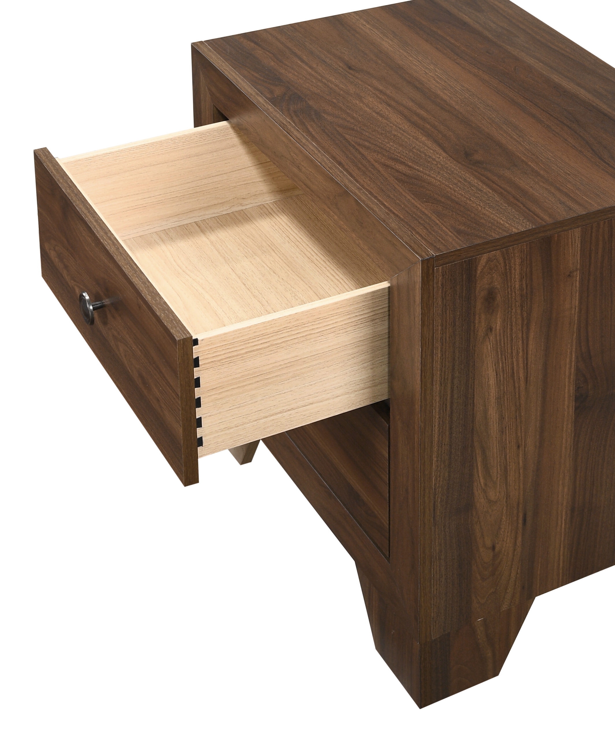 MILLIE NIGHT STAND -BROWN CHERRY - Image 3