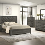 VALOR HEADBOARD/FOOTBOARD-GREY